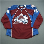 Elliott, Stefan<br>Burgundy Set 1<br>Colorado Avalanche 2012-13<br>#46 Size: 56