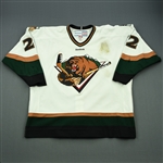 McIlveen, Paul<br>White Set 1 (A removed)<br>Utah Grizzlies 2011-12<br>#22 Size: 56