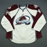 Jones, David<br>White Set 1<br>Colorado Avalanche 2012-13<br>#54 Size: 56