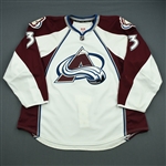OByrne, Ryan<br>White Set 1<br>Colorado Avalanche 2012-13<br>#3 Size: 58+