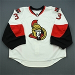 Leclaire, Pascal <br>White Set 1<br>Ottawa Senators 2010-11<br>#33 Size: 58G
