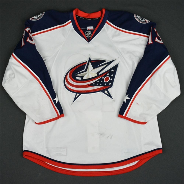 Atkinson, Cam<br>White Set 2<br>Columbus Blue Jackets 2015-16<br>#13 Size: 54