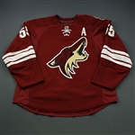 Jovanovski, Ed * <br>Burgundy Set 1 w/A - Photo-Matched<br>Phoenix Coyotes 2010-11<br>#55 Size: 58