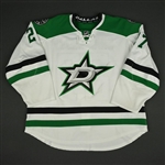 Cracknell, Adam<br>White Set 1<br>Dallas Stars 2016-17<br>#27 Size: 58