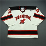 Prough, Jeff<br>White Set 1<br>Trenton Devils 2010-11<br>#34 Size: 54