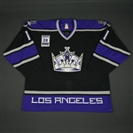 Kopitar, Anze * <br>Black w/ Robitaille Retirement Night Patch - Photo-Matched<br>Los Angeles Kings 2006-07<br>#11 Size: 58