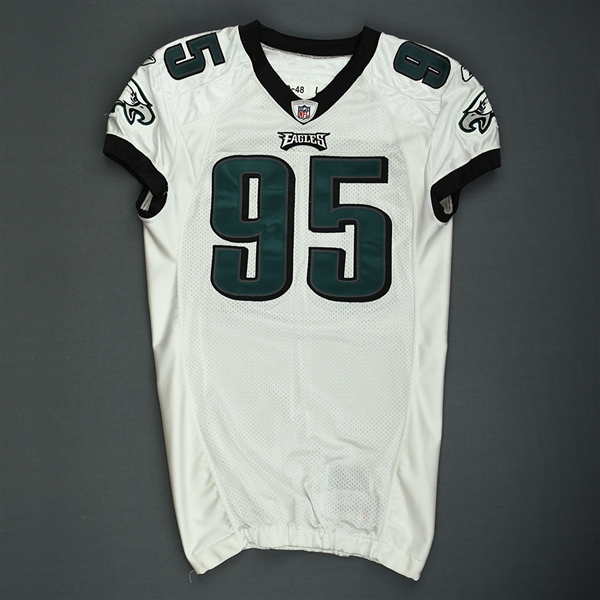 Abiamiri, Victor<br>White<br>Philadelphia Eagles 2009<br>#95 Size: 48 LINE