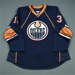 Cogliano, Andrew<br>Navy Set 1<br>Edmonton Oilers 2010-11<br>#13 Size: 56