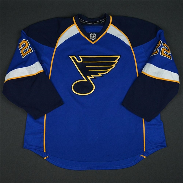 Shattenkirk, Kevin * <br>Blue Set 1<br>St. Louis Blues 2013-14<br>#22 Size: 56