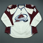 Liles, John-Michael<br>White Set 2<br>Colorado Avalanche 2010-11<br>#4 Size: 56