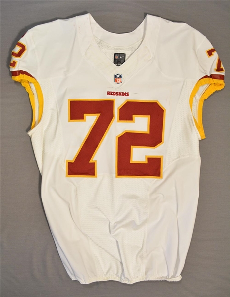 Bowen, Stephen<br>White Regular Season<br>Washington Redskins 2014<br>#72 Size: 50 LINE