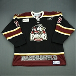 Stoflet, Evan<br>Black Skills Competition<br>ECHL All-Star 2010-11<br>#2 Size:56