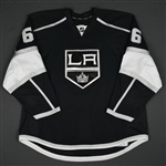 Muzzin, Jake<br>Black Set 2<br>Los Angeles Kings 2015-16<br>#6 Size: 58