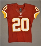 Minnifield, Chase<br>Burgundy Regular Season<br>Washington Redskins 2014<br>#20 Size: 40 SKILL