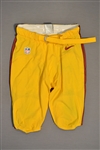 Riley Jr., Perry<br>Yellow Pants<br>Washington Redskins 2014<br>#56 Size: 34-SHORT