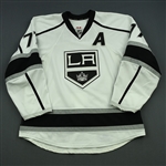 Carter, Jeff<br>White Set 1 w/A<br>Los Angeles Kings 2014-15<br>#77 Size: 56