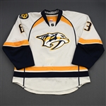 Bitetto, Anthony<br>White Set 1 - NHL Debut<br>Nashville Predators 2014-15<br>#83 Size: 56