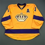Kopitar, Anze<br>Gold Vintage w/A - Worn March 7, 2015<br>Los Angeles Kings 2014-15<br>#11 Size: 58+