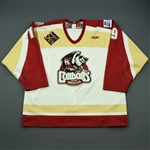 Annesley, Ryan<br>White Set 1 (A removed)<br>Bakersfield Condors 2012-13<br>#19 Size: 56