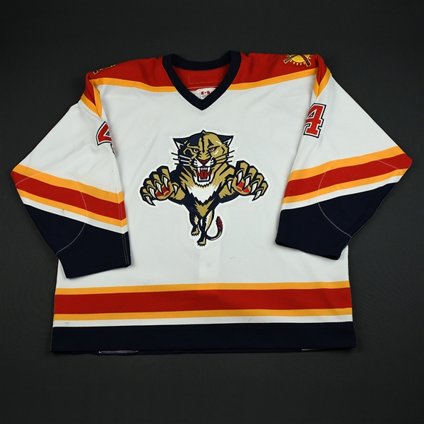 Bouwmeester, Jay<br>White 2nd Regular Season<br>Florida Panthers 2003-04<br>#4 Size: 58