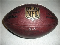 Game-Used Football<br>Game-Used Football from September 21, 2014 vs. Philadelphia Eagles<br>Washington Redskins 2014