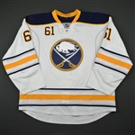 Zadorov, Nikita * <br>White - Photo-Matched<br>Buffalo Sabres 2013-14<br>#61 Size:58