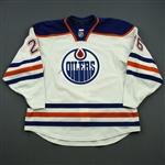 Arcobello, Mark<br>White Set 2<br>Edmonton Oilers 2014-15<br>#26 Size: 56