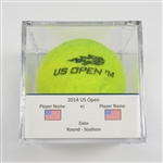 Alejandro Gonzalez vs. Dmitry Tursunov<br>Match-Used Ball - Round 1 - Court 4<br>US Open Mens Singles 2014<br>#8/26/2014 
