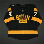 Krug, Torey * <br>Black - Winter Classic  (Period 2)<br>Boston Bruins 2015-16<br>#47 Size: 56