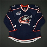 Tropp, Corey * <br>Blue Set 1 w/All-Star Game Patch<br>Columbus Blue Jackets 2014-15<br>#26 Size: 54