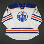 Klefbom, Oscar * <br>White Set 1<br>Edmonton Oilers 2015-16<br>#77 Size: 58