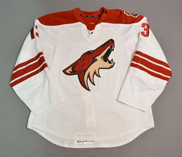 Whitney, Ray * <br>White Set 3- Playoffs - Photo-Matched to the 2012 Western Conference Finals<br>Phoenix Coyotes 2011-12<br>#13 Size: 56