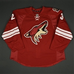 Ekman-Larsson, Oliver * <br>Burgundy Set 1 - Photo-Matched<br>Arizona Coyotes 2013-14<br>#23 Size: 56