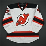 Blandisi, Joseph<br>White Set 3 w/ NHL Centennial Patch<br>New Jersey Devils 2016-17<br>#64 Size: 54