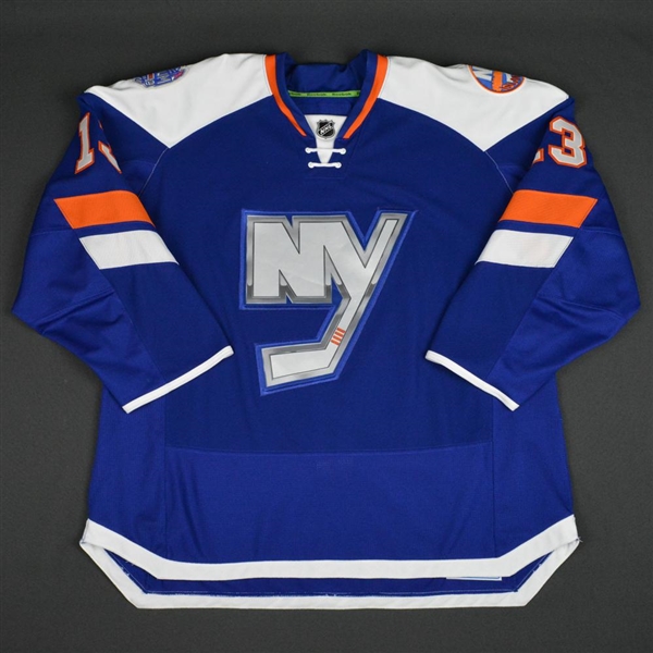 McDonald, Colin * <br>Blue - Stadium Series Period 2<br>New York Islanders 2013-14<br>#13 Size: 58