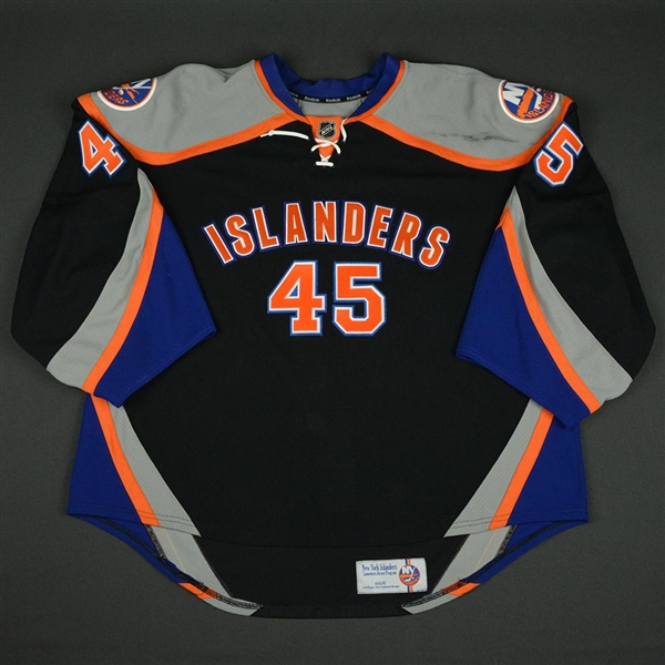 Nilsson, Anders * <br>Black Alternate -  Photo-Matched<br>New York Islanders 2013-14<br>#45 Size: 58+G