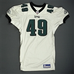 Parry, Josh * <br>White<br>Philadelphia Eagles 2005<br>#49 Size: 50-S