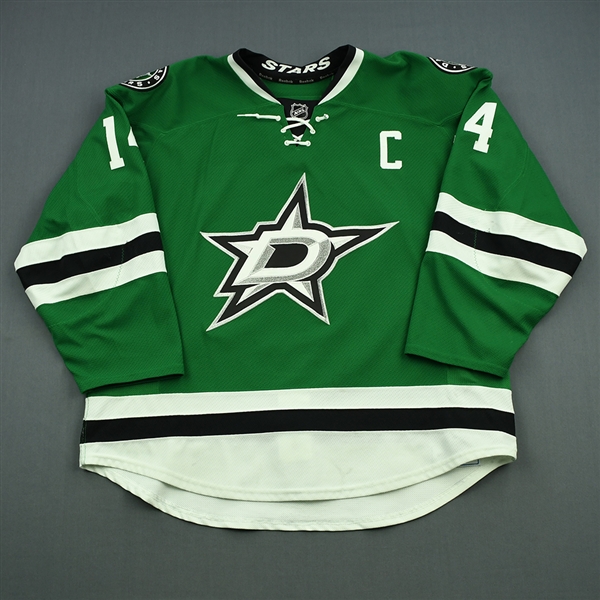 Benn, Jamie *<br>Green Set 1 w/C <br>Dallas Stars 2014-15<br>#14 Size: 58