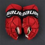 Boyle, Brian<br>Bauer Vapor 1X Gloves<br>New Jersey Devils 2017-18<br> 
