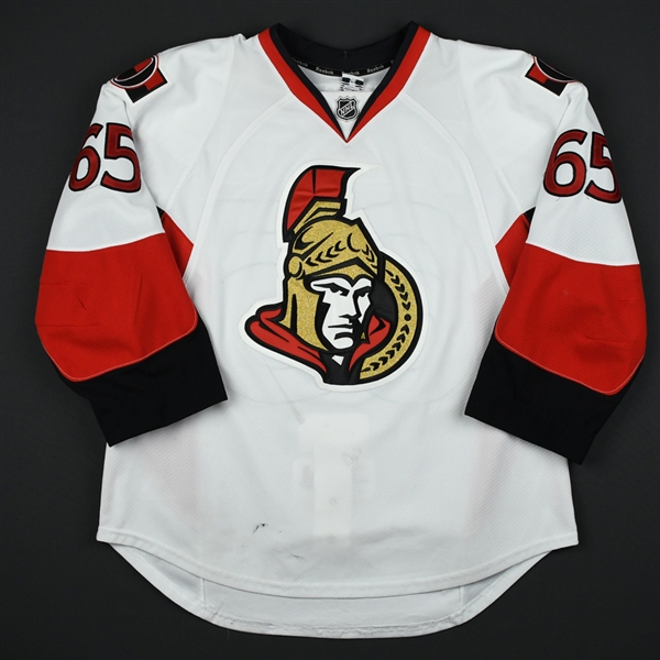 Karlsson, Erik *<br>White - Photo-Matched<br>Ottawa Senators 2013-14<br>#65 Size: 56