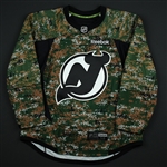 Blank - No Name or Number<br>Camouflage Military Appreciation Warm-Up - CLEARANCE<br>New Jersey Devils <br> Size: 54
