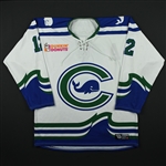 Goldsmith, Jamie<br>White Set 1 <br>Connecticut Whale 2017-18<br>#12 Size: MD