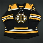 Backes, David<br>Black Set 3 / Playoffs<br>Boston Bruins 2017-18<br>#42 Size: 56
