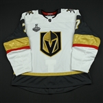 Garrison, Jason<br>White Stanley Cup Final Set 1 - Game-Issued (GI)<br>Vegas Golden Knights 2017-18<br>#7 Size: 58