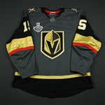 Merrill, Jon <br>Gray Stanley Cup Final Set 1 - Game-Issued (GI)<br>Vegas Golden Knights 2017-18<br>#15 Size: 56