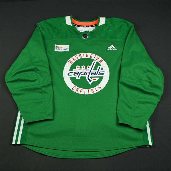 washington capitals green jersey
