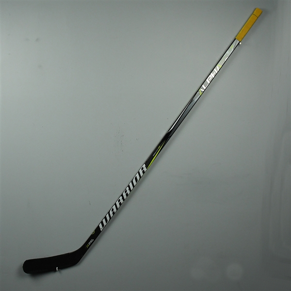 Backes, David<br>Warrior Alpha QX Stick<br>Boston Bruins 2017-18<br>#42 