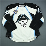 Wilson, Colin *<br>White - Photo-Matched<br>Milwaukee Admirals 2009-10<br>#33 Size: 56