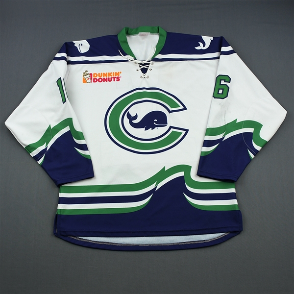 Beattie, Hanna<br>White Set 1<br>Connecticut Whale 2018-19<br>#16 Size: LG