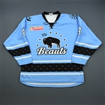 Babstock, Kelly<br>Blue Set 1<br>Buffalo Beauts 2018-19<br>#8 Size: LG